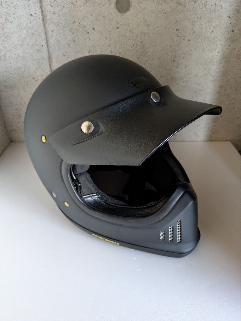 美品★SHOEI EX-ZERO マットブラック 純正バイザー付き