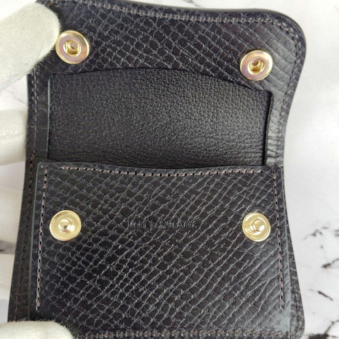 【未使用級】ワイルドスワンズ☆タング　ダークブラウン　多機能ケース