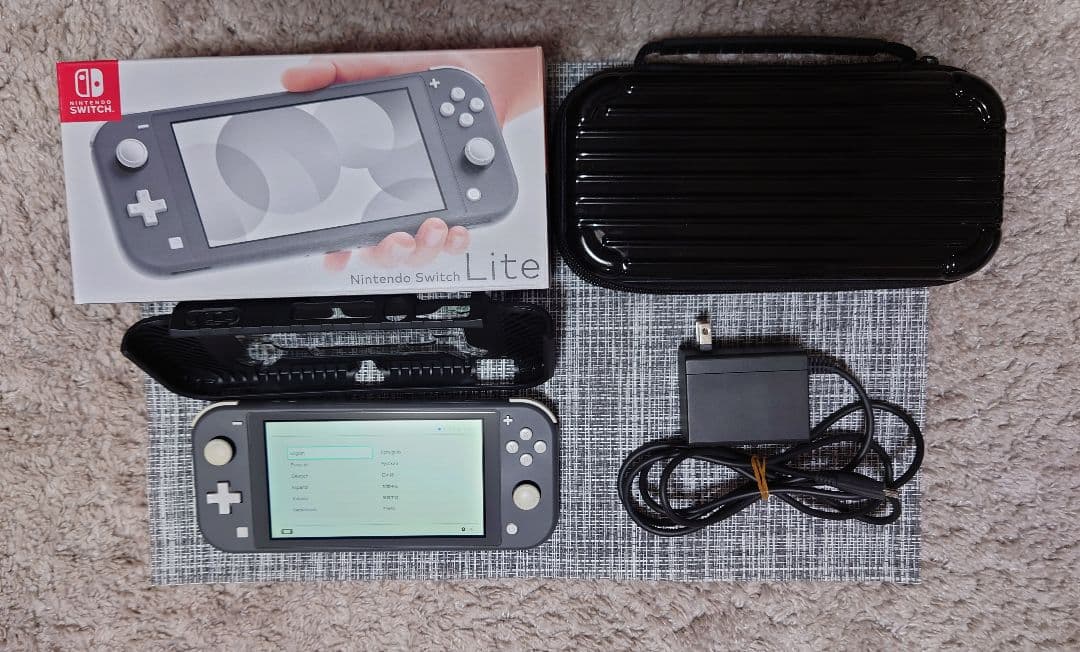 n*o様 Nintendo Switch Lite　グレー