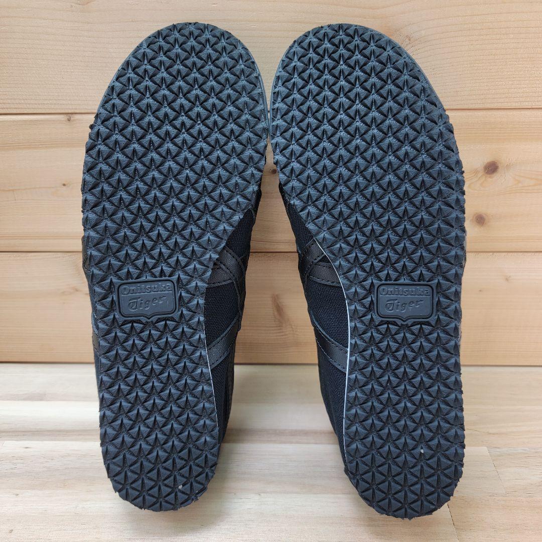 オニツカタイガー メキシコ66 スリッポン ブラック 23.5cm