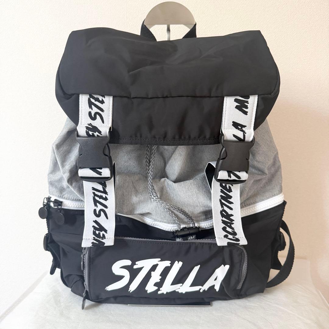 ステラマッカートニー　キッズ　リュック　ロゴ