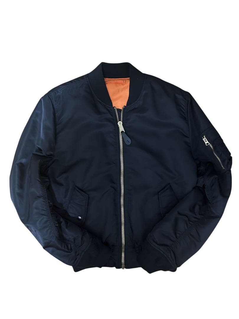 90sアルファma1フライトジャケット　ブラック