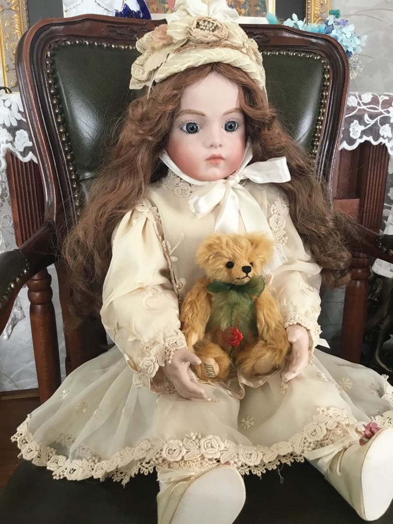 ビスクドール　❤️春うらら　清々しいブリュを貴方に❤️