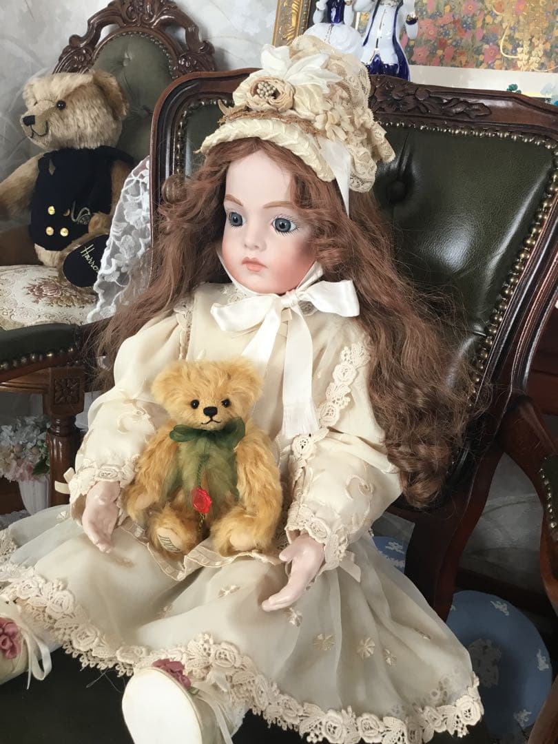 ビスクドール　❤️春うらら　清々しいブリュを貴方に❤️