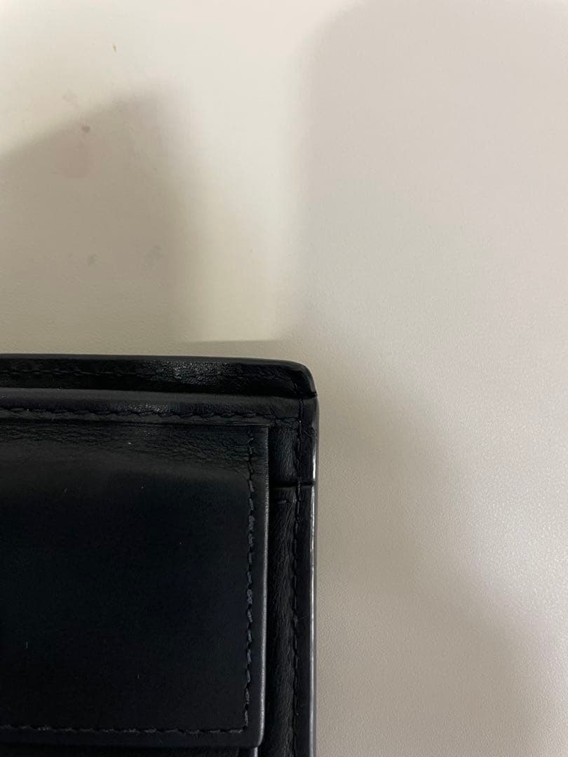 BOTTEGA VENETA 財布　二つ折り財布 ネイビー