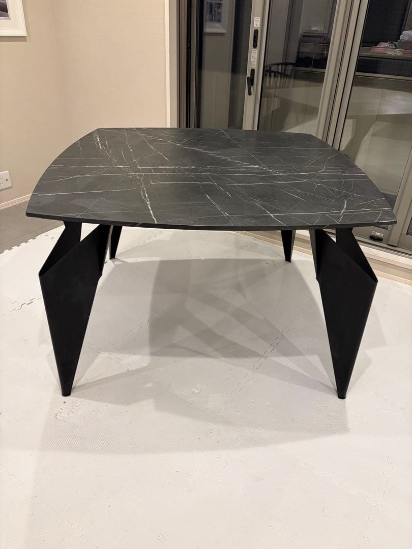 トーヨーキッチン　ダイニングテーブル　オリガミスクエア　120cm