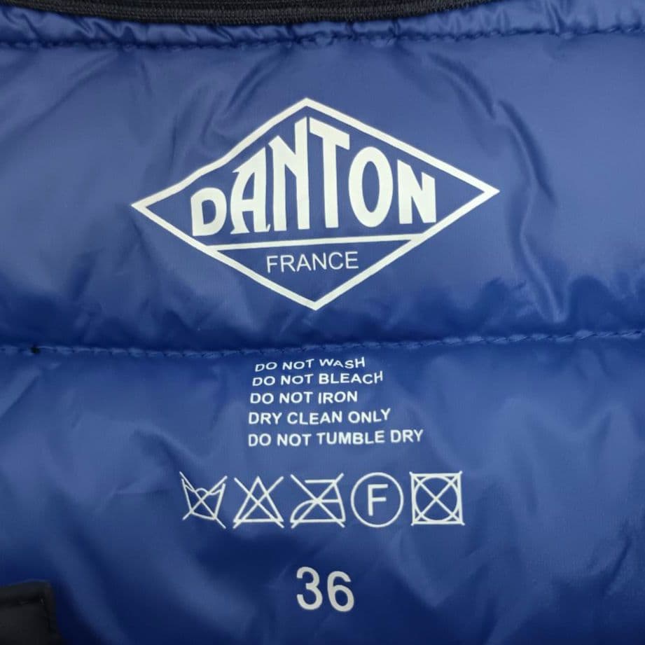 DANTON　ダントン　ダウンベスト　サイズ36