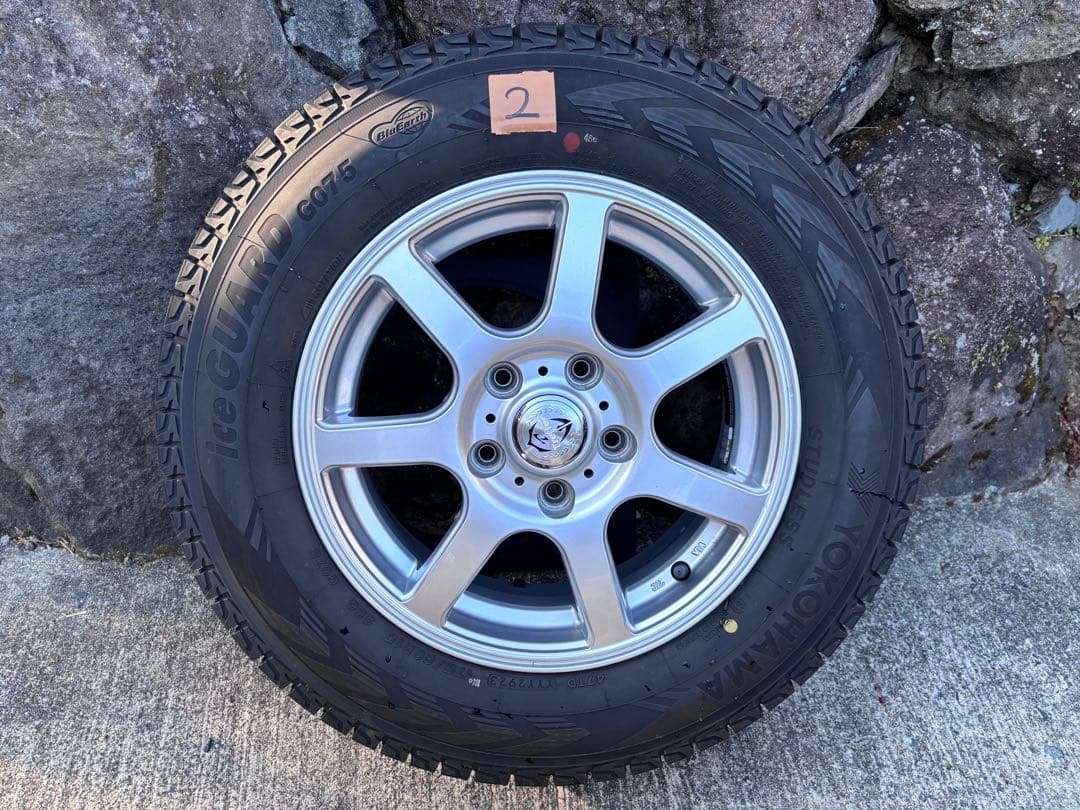 値下② 175/80R15 パジェロミニ　アイスガードG075 2023年　１本