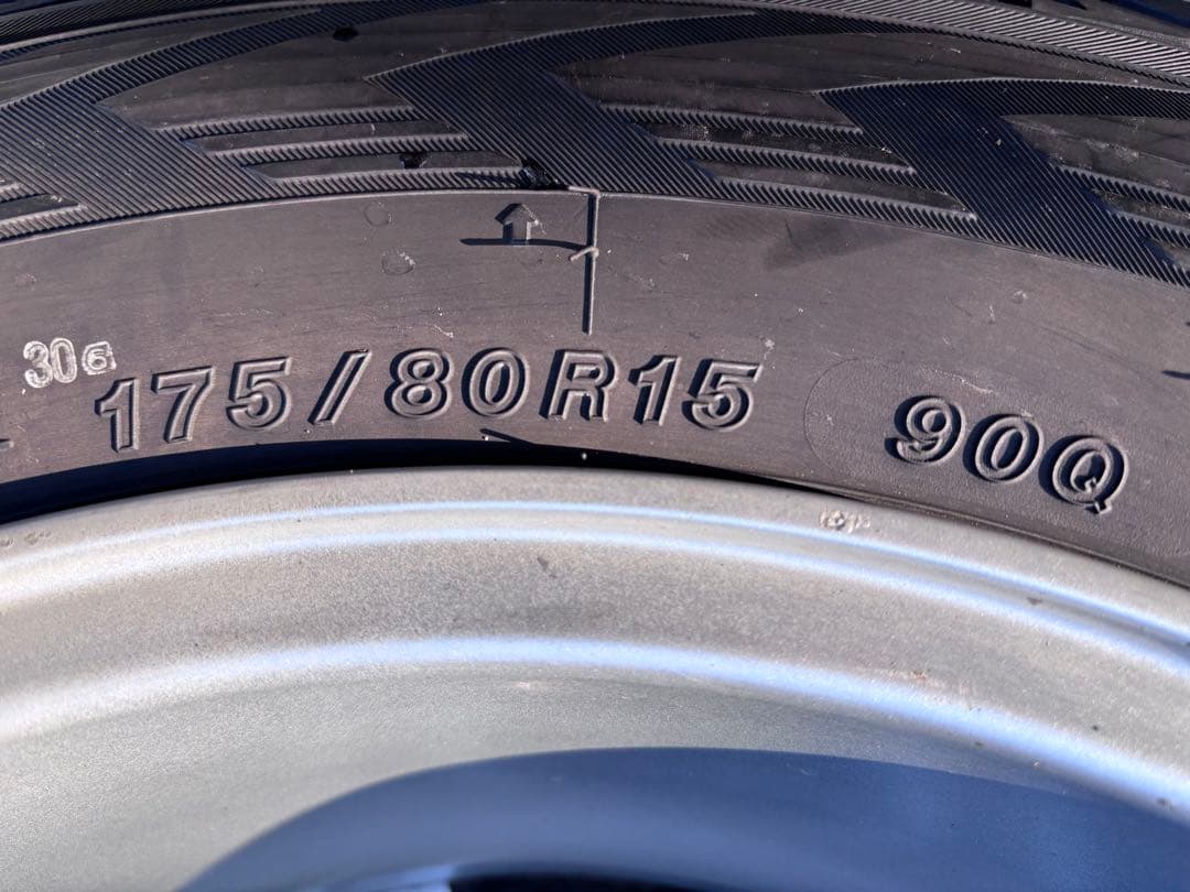 値下② 175/80R15 パジェロミニ　アイスガードG075 2023年　１本