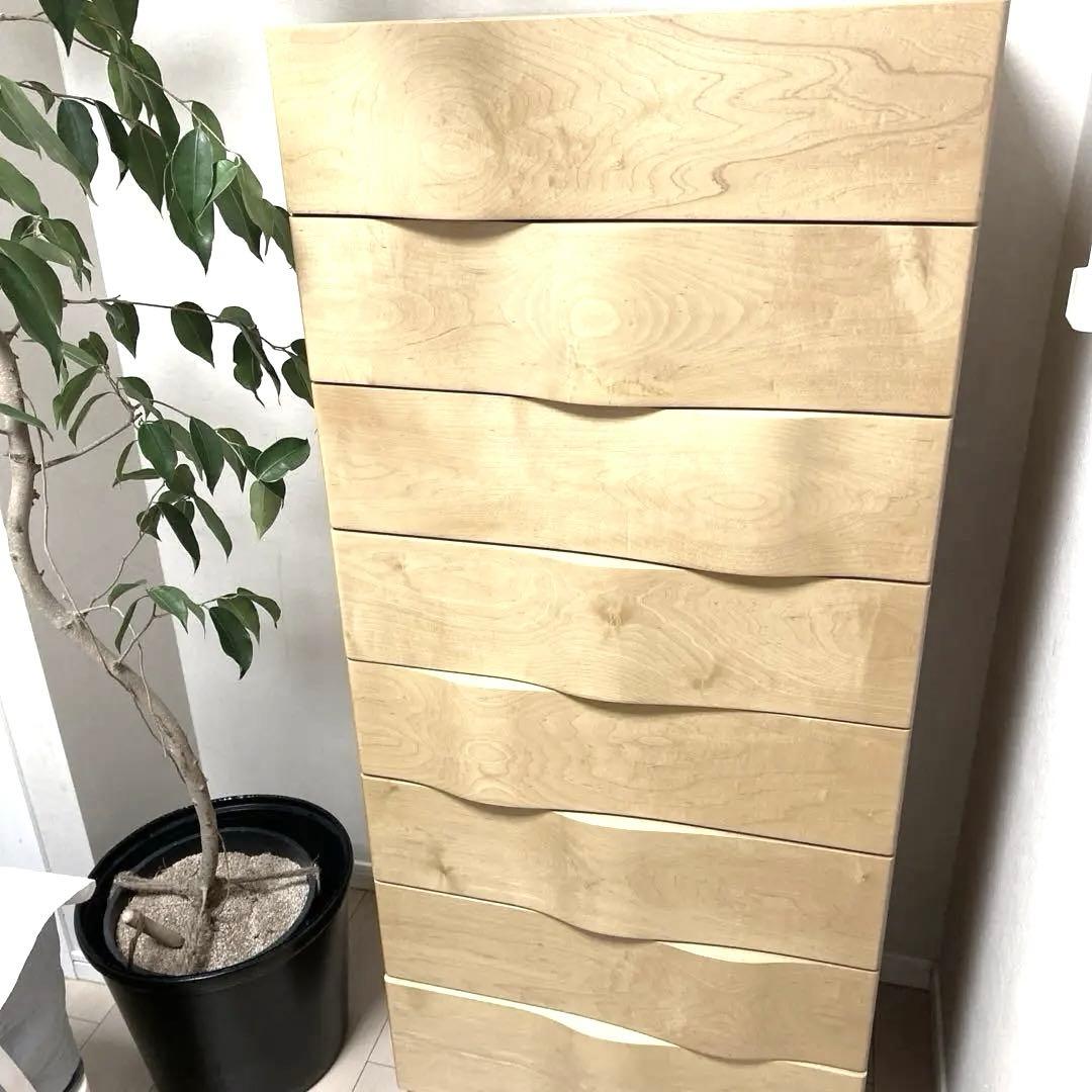 チェスト・タンス IDEE WAVE TALL CHEST Maple