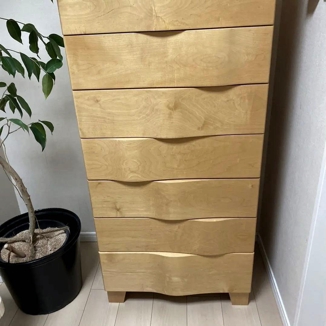 チェスト・タンス IDEE WAVE TALL CHEST Maple