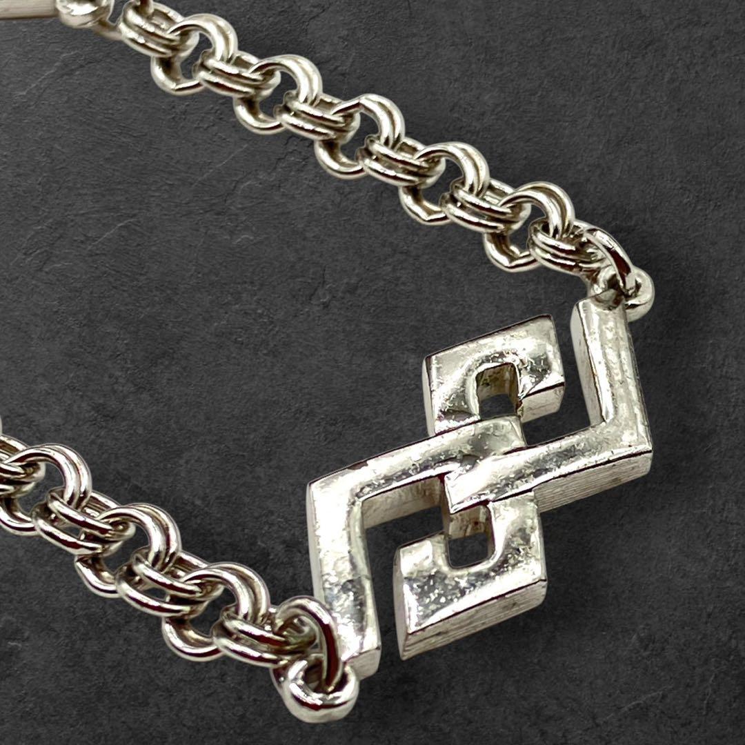 ヴィンテージ GIVENCHY 4G チェーンネックレス 456