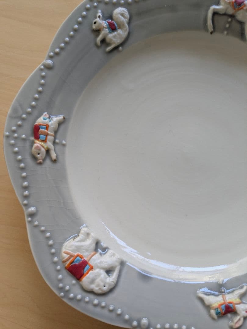 佐々木忍　メリーゴーランド プレート