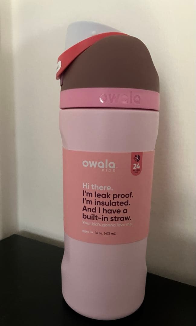 【大人気】owala 16oz ピンク水筒　オワラ