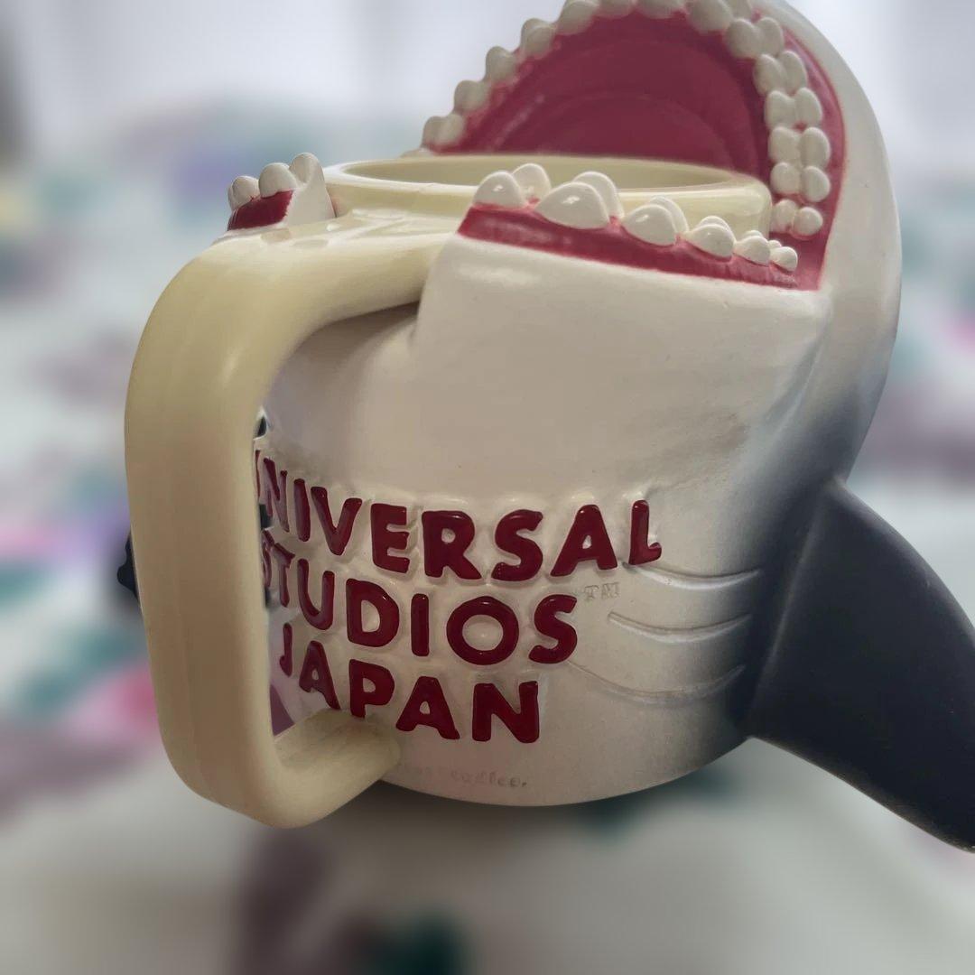 ★ビンテージ級★USJマグカップ 恐竜 E.T. ジョーズの形ペンケースとしても