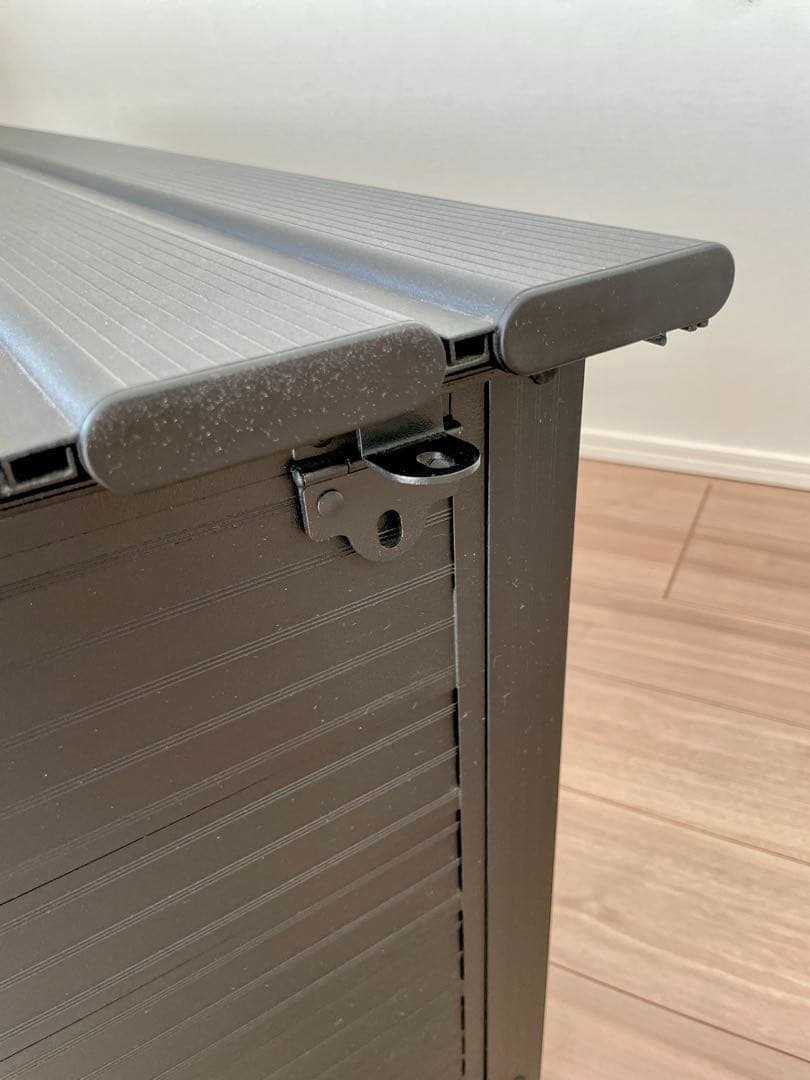 【最安値】CAINZ カインズ 静かに開閉できるアルミ収納ベンチ 120cm