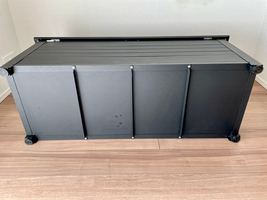 【最安値】CAINZ カインズ 静かに開閉できるアルミ収納ベンチ 120cm