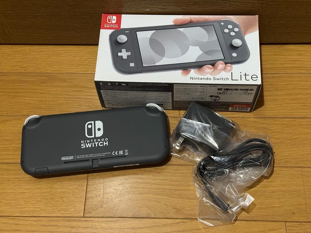 【本体】Nintendo Switch Lite【グレー】美品