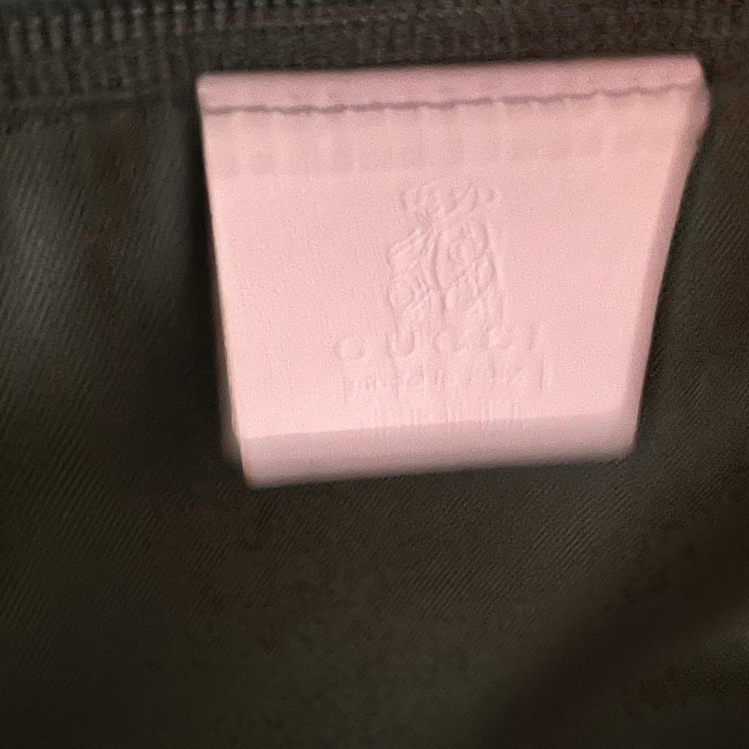 グッチ リュック　チルドレンズ パパガッロ オウム レザー　ピンク　柄