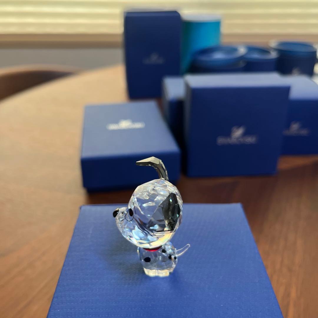希少Swarovski 101匹わんちゃんクリスタル置物