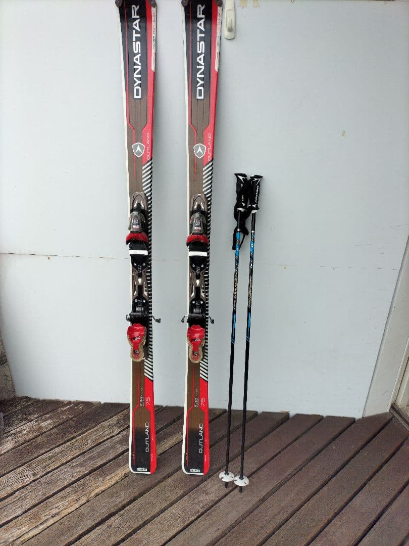 高体連の味方 OUTLAND166cm スキー板