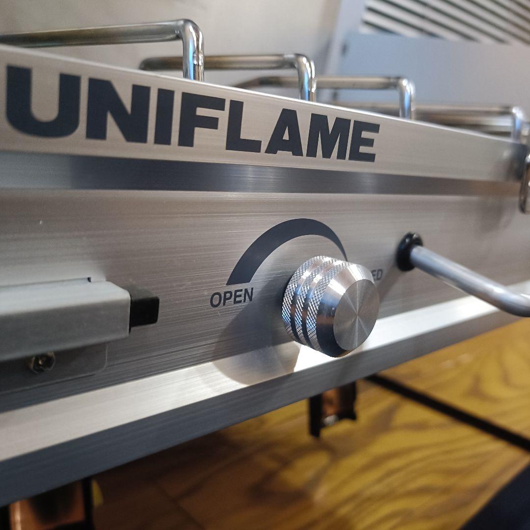 ユニフレーム ツーバーナーコンロ　おまけ付き