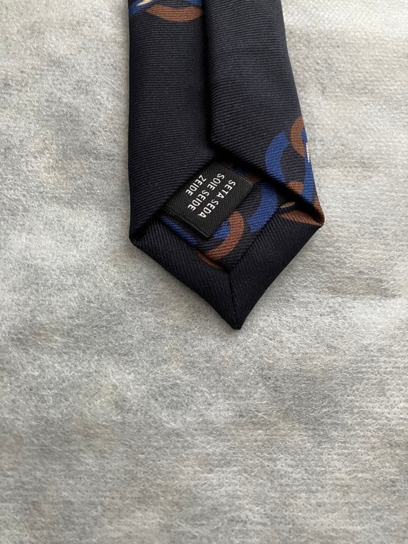 Holliday & Brown for beams f チェーン柄 ネクタイ