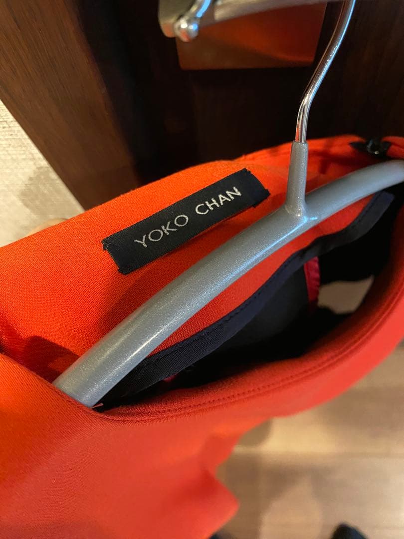 カメリア　YOKO CHAN 半袖レッドトップス