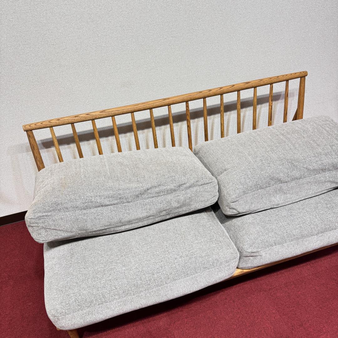 東京23区送料無料　極美品モモナチュラル２Pソファー　2024年12月購入