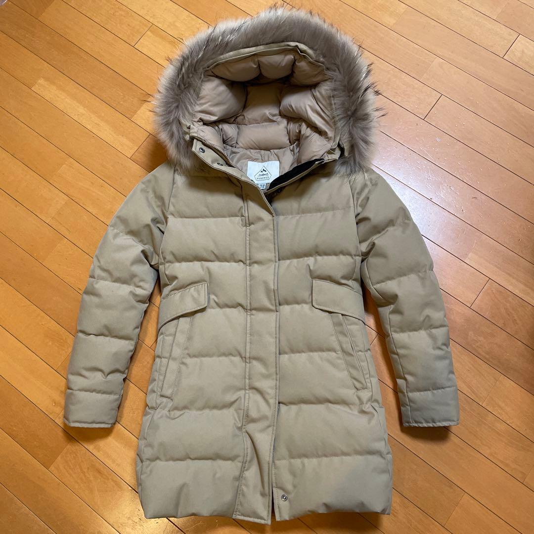 ピレネックス GRENOBLE グルノーブル ファー ダウンコート 36