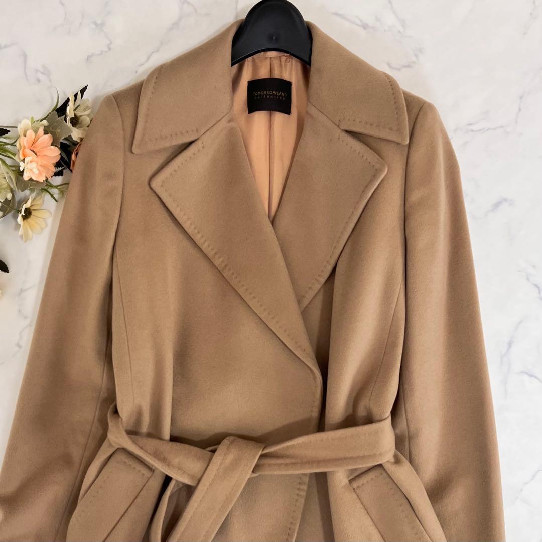 TOMORROWLAND トゥモローランド ロロピアーナ カシミヤ ロングコート