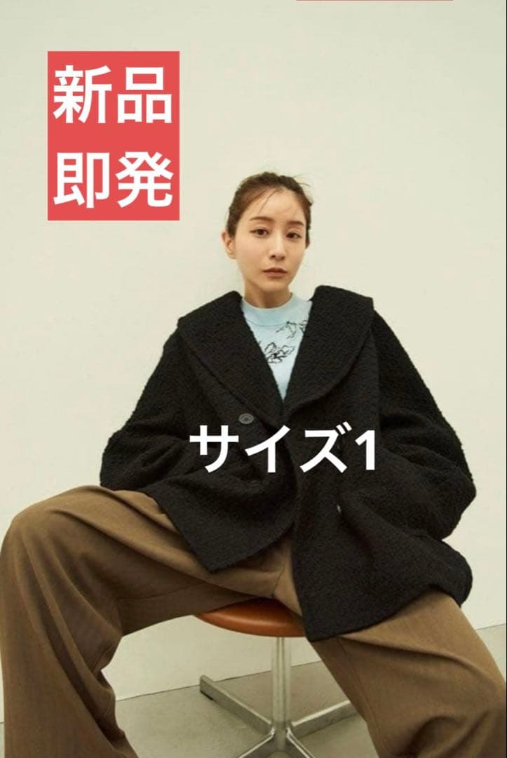 新品クラネMINAMI TANAKA×CLANE OVER TWEED COAT