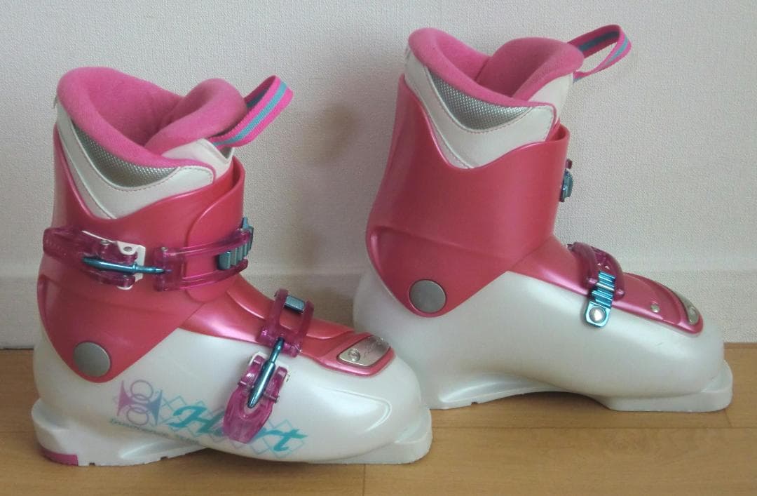 ■■12月・1月限定■送料無料■子供用スキーフルセット■120/22■WAX済■