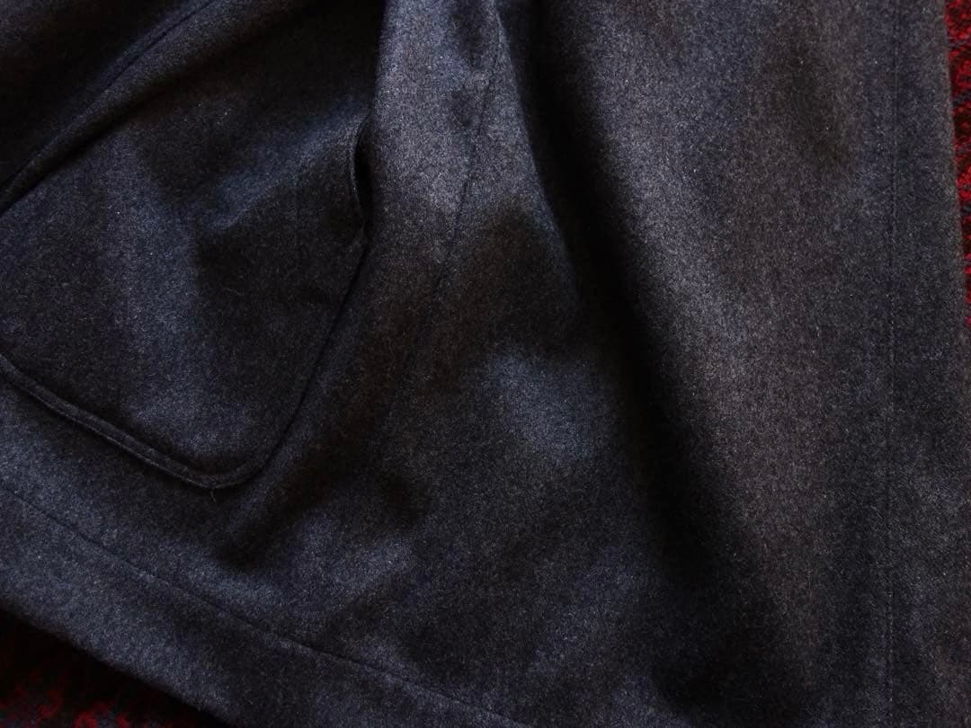 ARPENTEUR ウール コート L チャコールグレー フランス製 美品