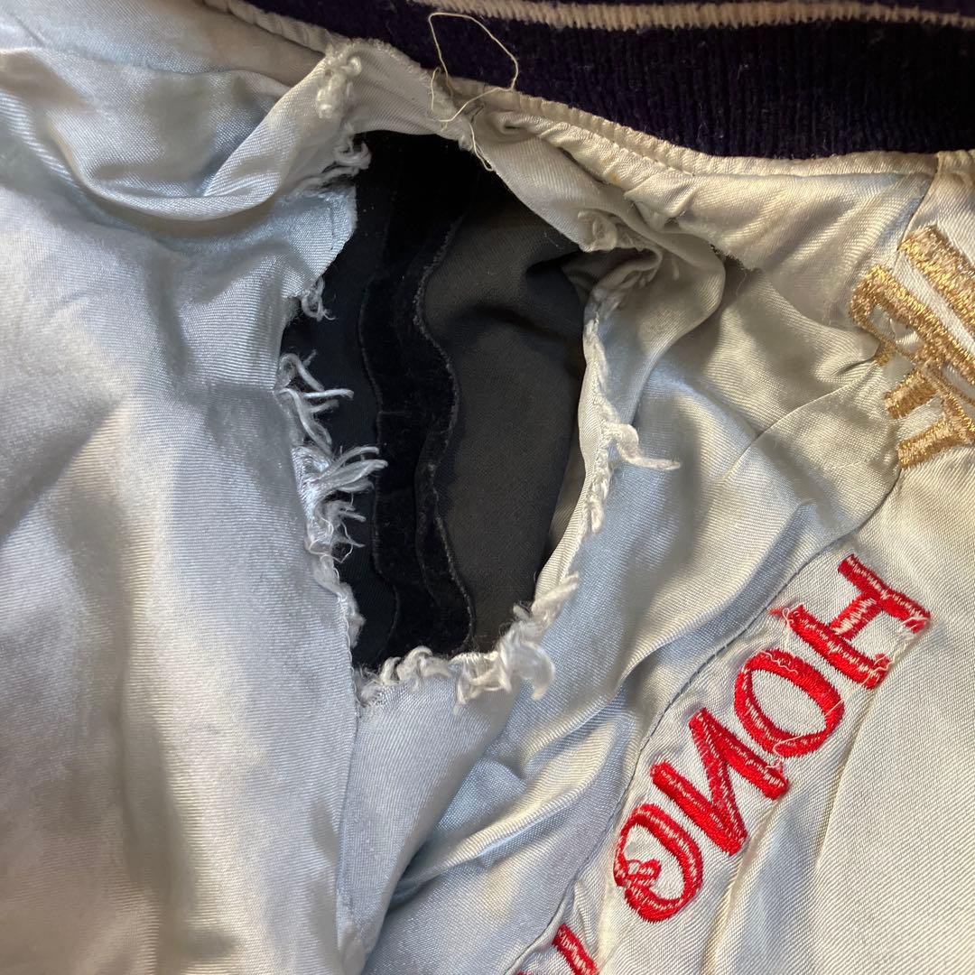 ヴィンテージ　スカジャン　別珍　ツアージャケット　サイズＬ　60s 70s