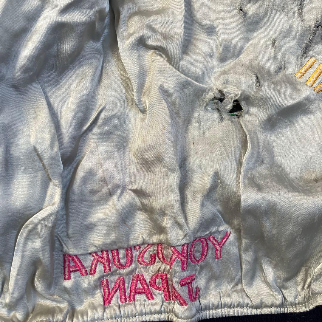 ヴィンテージ　スカジャン　別珍　ツアージャケット　サイズＬ　60s 70s