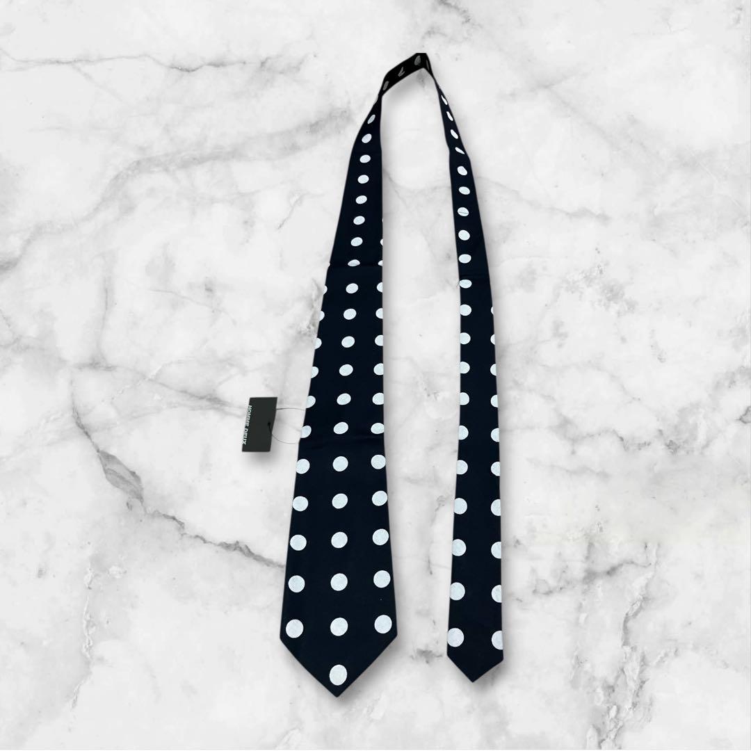【未使用】COMME des GARÇONS コムデギャルソン　ネクタイ　水玉