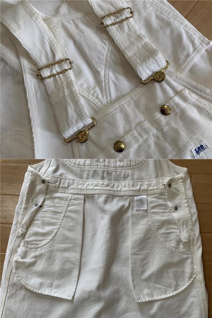 美品 Lee 別注☆レディース オーバーオールスカート☆レトロデニム☆女性M