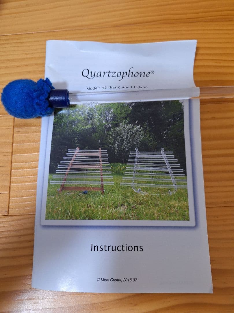 レア⭐【カナダ製】クリスタルハープ Quartzophone クォーツォフォン