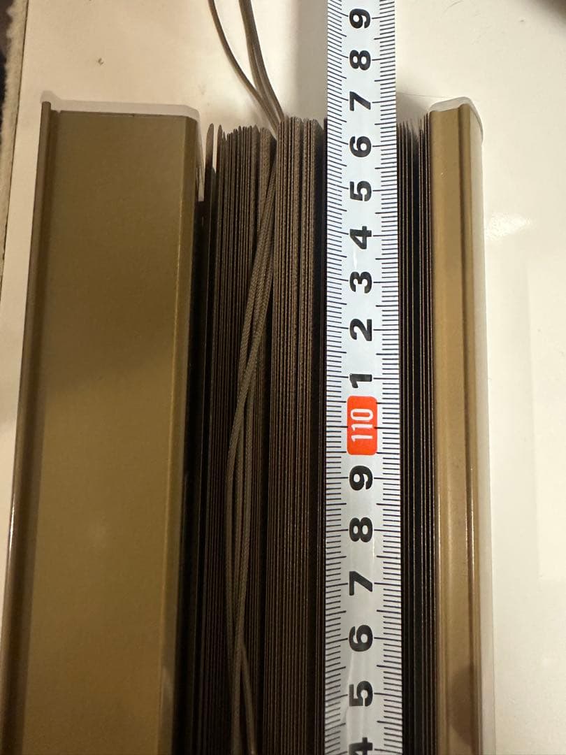 ニチベイ　ブラウン ベネチアンブラインド