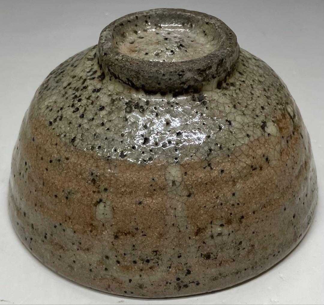 井戸茶碗　李朝時代　箱付(四方桟) 　s031