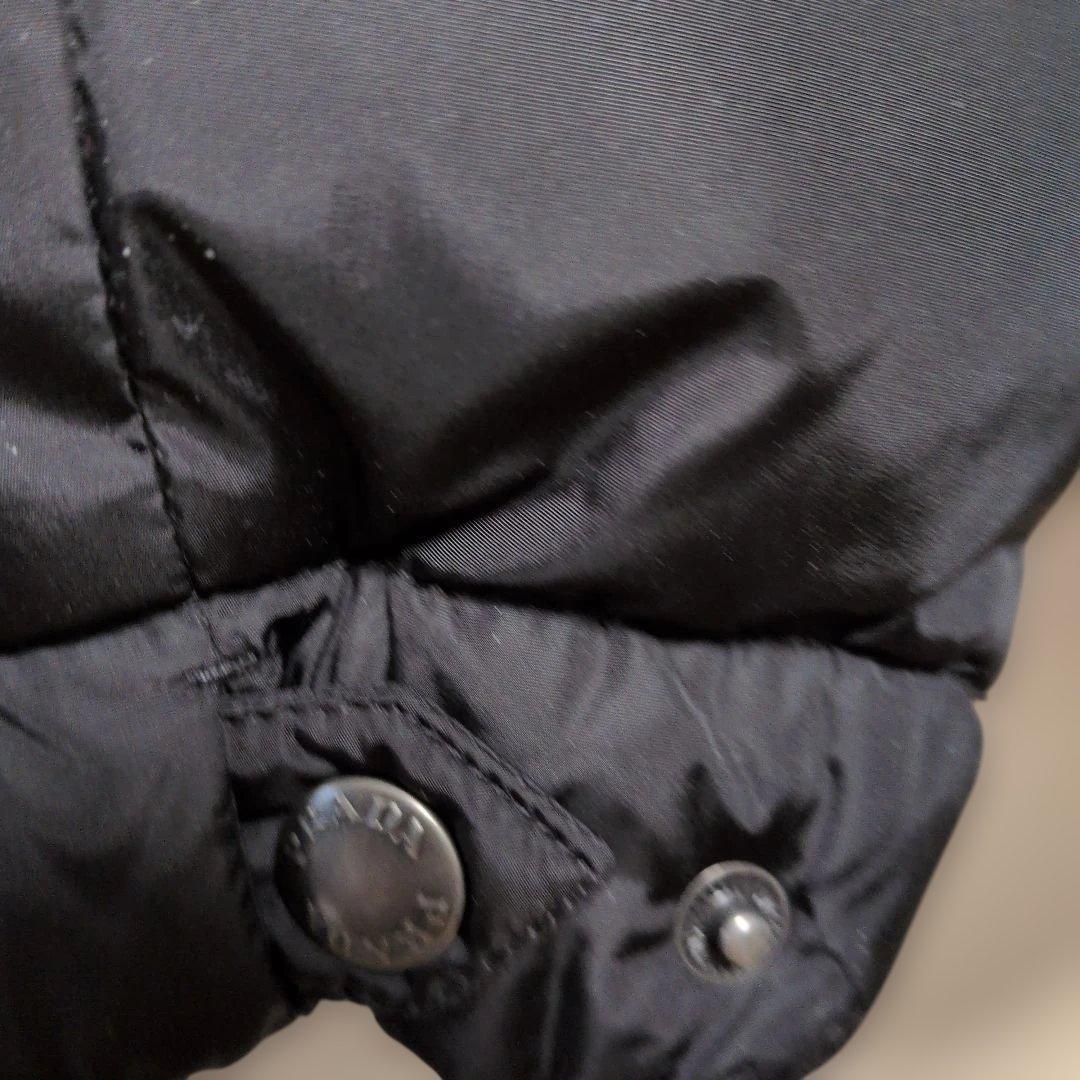 PRADA ブラック ダウンジャケット 美品ファー付き