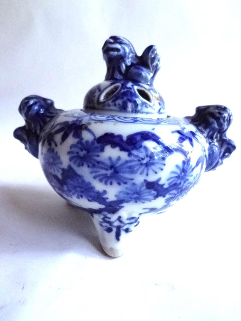 中国　骨董品　道八　獅子　香炉　アンティーク　陶器　おすすめ品　希少品　激レア