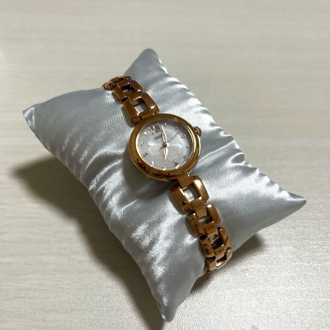 新品　セイコーセレクション　腕時計 SWFA196 ソーラー ピンクゴールド