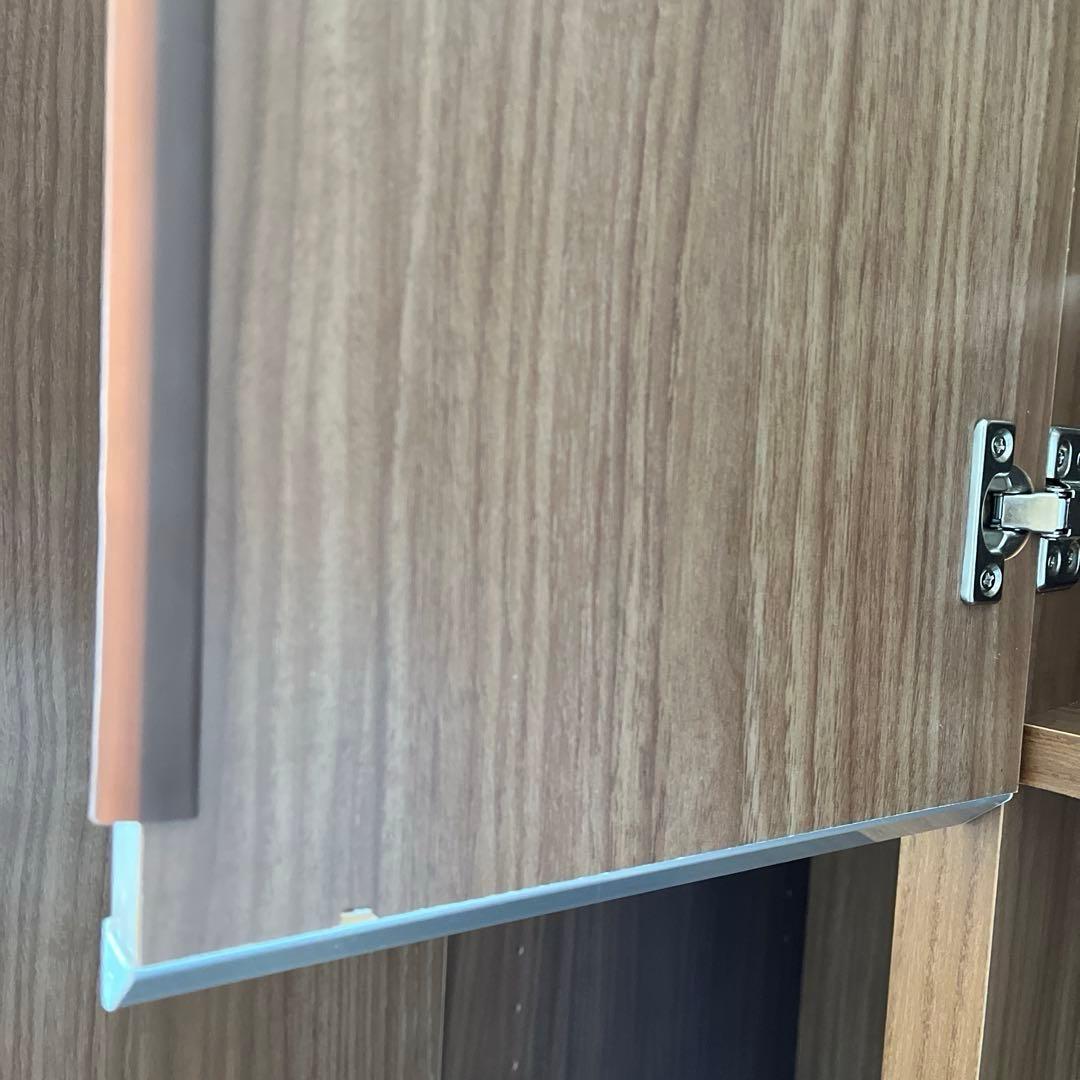 鏡付シューズボックス