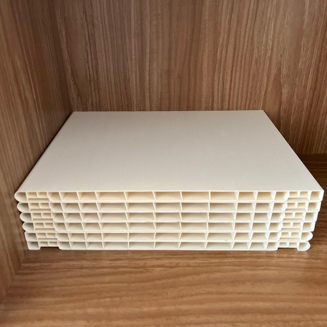 鏡付シューズボックス