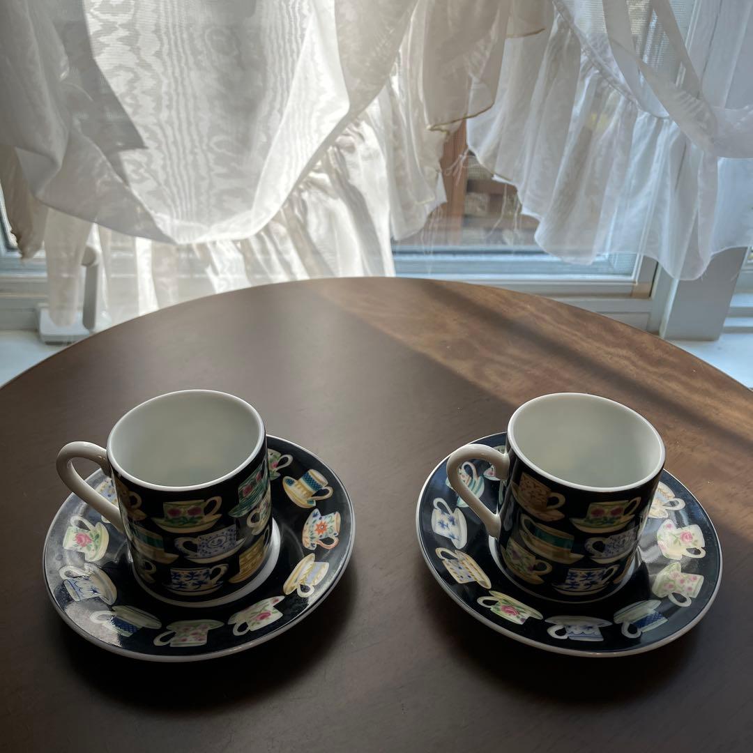 パットアルベック✖️ナショナルトラスト　J.CUBER社　デミタスカップ&お皿