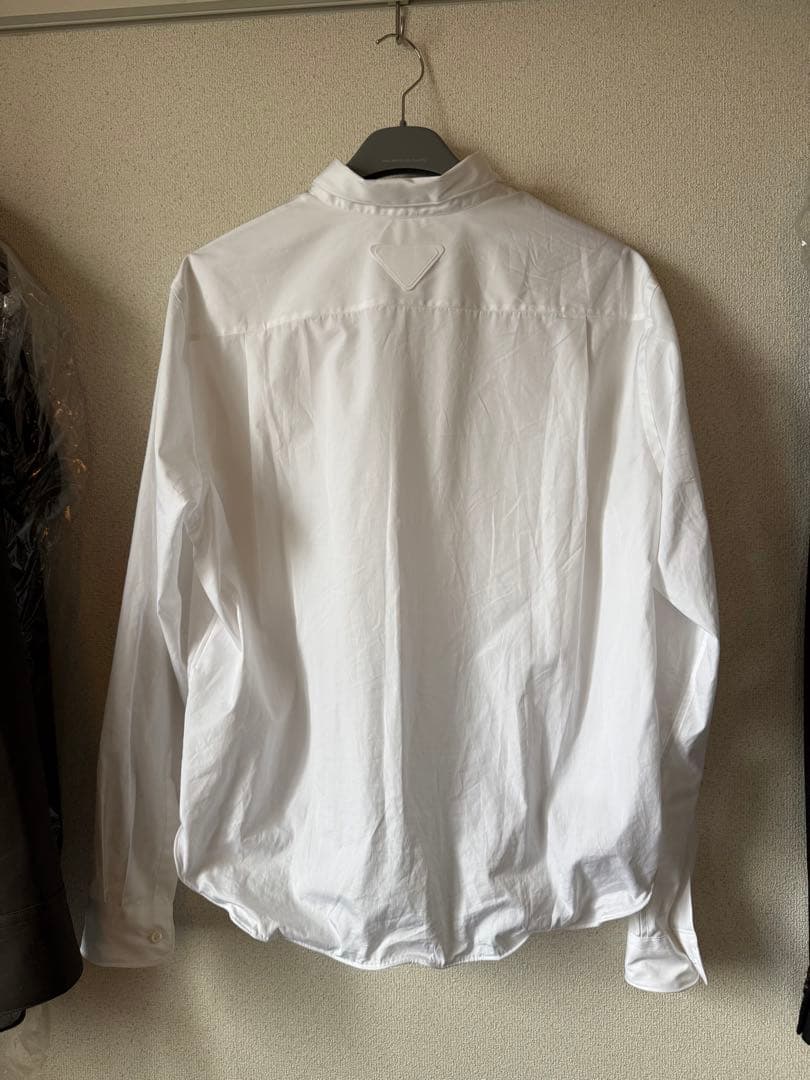 最安値 PRADA 25ss ワイヤーシャツ M
