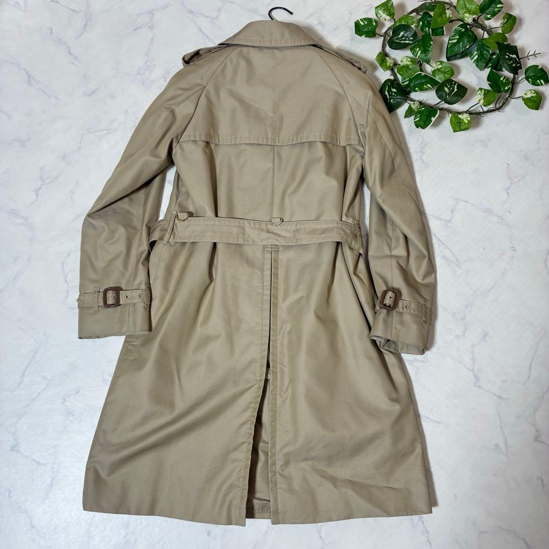 美品✨アクアスキュータム トレンチコート ライナー ベルト付き ベージュ M