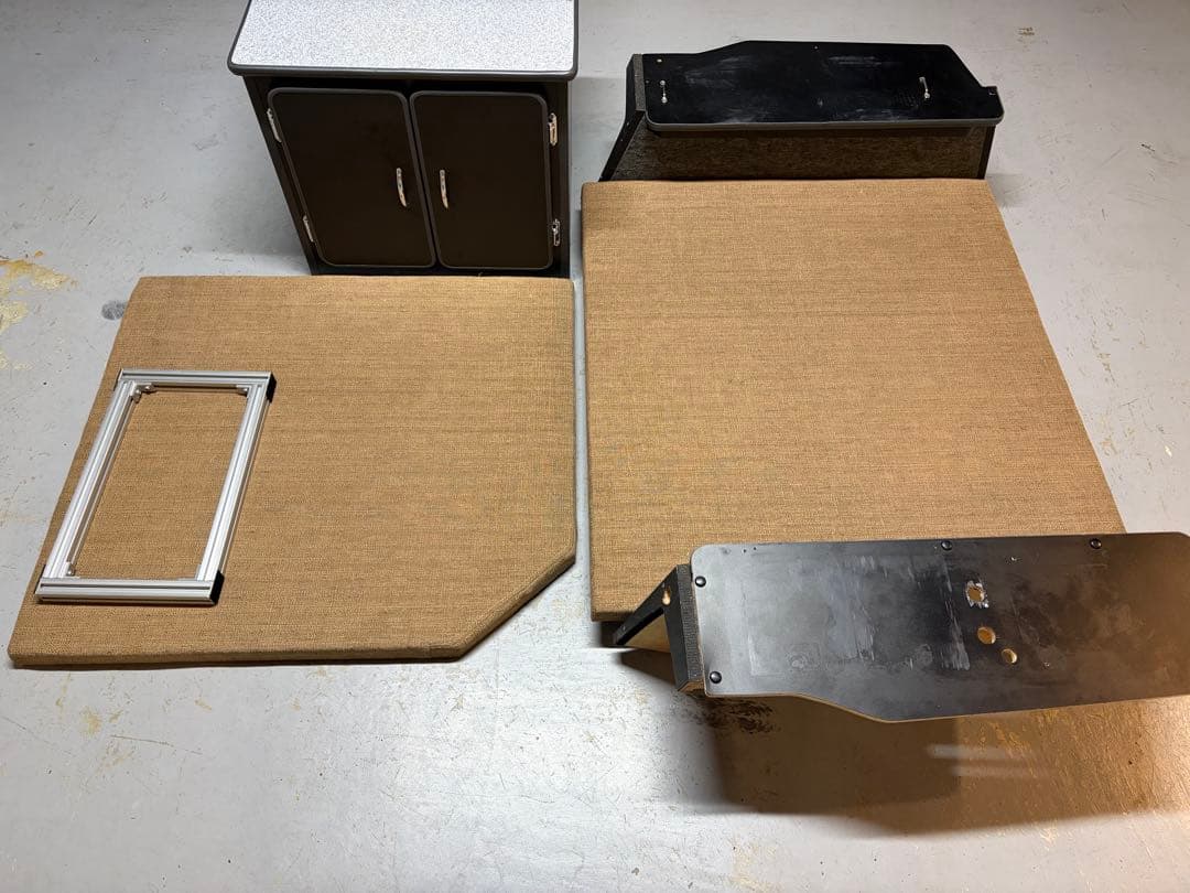 fjクルーザー 特注ベットキット　セット　車中泊